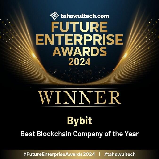 Bybit Dinobatkan sebagai 'Perusahaan Blockchain Terbaik Tahun Ini' di Future Enterprise Awards 2024.