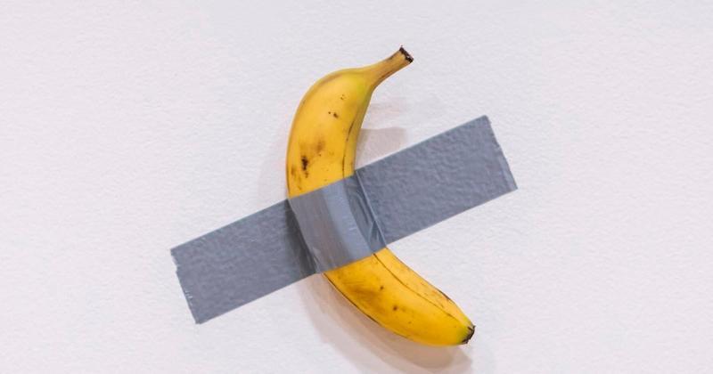 Pengusaha Cryptocurrency yang Membeli Seni Pisang Seharga $6,2 Juta Memakan Buah Tersebut di Hong Kong.