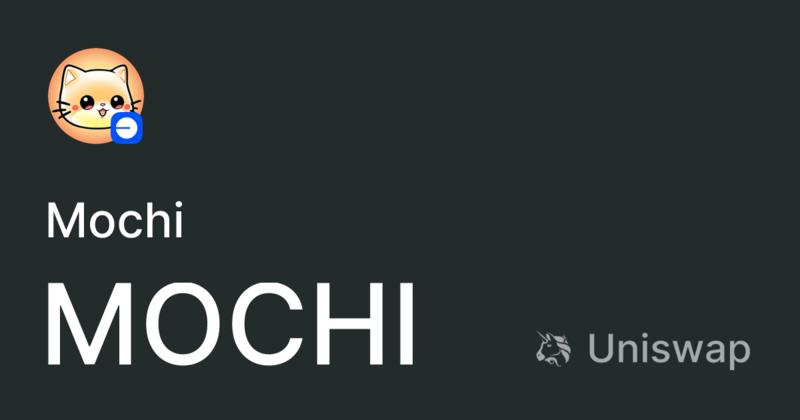 Mochi (MOCHI)Meme